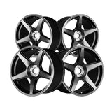 1 X XXR 575 18X8.5 5-108 73.1 Hub +35 Offset Phantom Black Wheel Rim