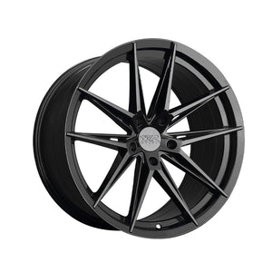 1 X XXR 577 19X10 5-4.5 73.1 Hub +20 Offset Black Wheel Rim