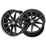 1 X XXR 577 19X8.5 5-4.5 73.1 Hub +40 Offset Black Wheel Rim