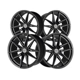 1 X XXR 577 18X8.5 5-112 73.1 Hub +35 Offset Black Wheel Rim