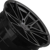 1 X XXR 577 19X8.5 5-112 73.1 Hub +40 Offset Black Wheel Rim