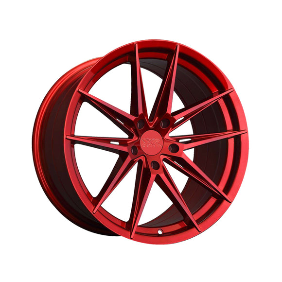 1 X XXR 577 18X8.5 5-4.5 73.1 Hub +35 Offset Candy Red Wheel Rim