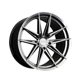 1 X XXR 577 18X8.5 5-112 73.1 Hub +35 Offset Chromium Black Wheel Rim