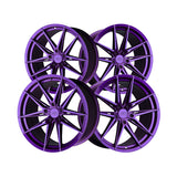 1 X XXR 577 19X8.5 5-4.5 73.1 Hub +40 Offset Purple Wheel Rim