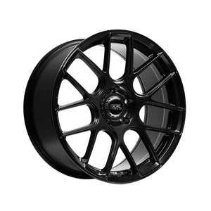 1 X XXR 580 19X9 5-112 73.1 Hub +35 Offset Black Wheel Rim