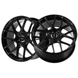 1 X XXR 580 18X8.5 5-4.5 73.1 Hub +35 Offset Black Wheel Rim