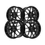 1 X XXR 580 19X9 5-120 73.1 Hub +35 Offset Black Wheel Rim