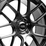 1 X XXR 580 19X9 5-4.5 73.1 Hub +35 Offset Chromium Black Wheel Rim