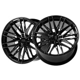 1 X XXR 582 19X10 5-120 73.1 Hub +40 Offset Black Wheel Rim