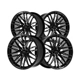 1 X XXR 582 18X8.5 5-108 73.1 Hub +35 Offset Black Wheel Rim