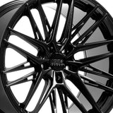 1 X XXR 582 18X9.5 5-4.5 73.1 Hub +35 Offset Black Wheel Rim