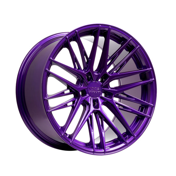 1 X XXR 582 18X8.5 5-4.5 73.1 Hub +35 Offset Purple Wheel Rim