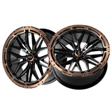 1 X XXR 585 20X8.5 5-112 73.1 Hub 35 Offset Multicolor Wheel Rim