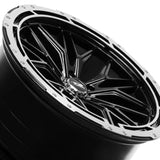 1 X XXR 585 20X9.5 5-112 73.1 Hub 35 Offset Multicolor Wheel Rim
