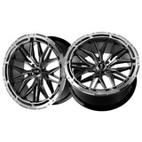 1 X XXR 585 20X8.5 5-4.5 73.1 Hub 35 Offset Multicolor Wheel Rim