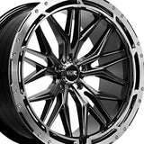 1 X XXR 585 20X8.5 5-4.5 73.1 Hub 35 Offset Multicolor Wheel Rim
