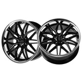 1 X XXR 586 20X9.5 5-112 73.1 Hub 35 Offset Multicolor Wheel Rim