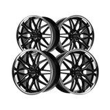 1 X XXR 586 20X9.5 5-4.5 73.1 Hub 35 Offset Multicolor Wheel Rim