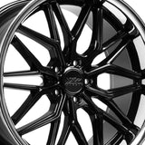 1 X XXR 586 20X9.5 5-4.5 73.1 Hub 35 Offset Multicolor Wheel Rim