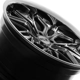 1 X XXR 586 20X8.5 5-112 73.1 Hub 35 Offset Multicolor Wheel Rim