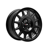1 X XXR 587 17X8 5-4.5 73.1 Hub 30 Offset Black Wheel Rim