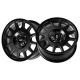 1 X XXR 587 17X8 5-4.5 73.1 Hub 30 Offset Black Wheel Rim