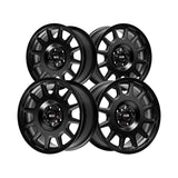1 X XXR 587 17X8 5-4.5 73.1 Hub 30 Offset Black Wheel Rim