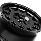 1 X XXR 587 17X8 5-4.5 73.1 Hub 30 Offset Black Wheel Rim