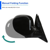 Coolstuffguru Glossy Black Right Side Manual Side Mirrors Compatible with Chevrolet Chevy S10 1994-2001