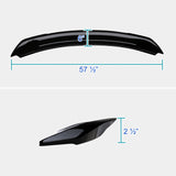 Coolstuffguru Track Pack Style Painted Black Trunk Spoiler Wing Compatible with Ford Mustang 2015-2020