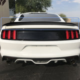 Coolstuffguru Track Pack Style Painted Black Trunk Spoiler Wing Compatible with Ford Mustang 2015-2020