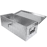 Coolstuffguru 30"x 13"x 10" Truck Pickup Underbody Aluminum Tool Box Trailer Storage w/ Lock