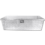 Coolstuffguru 49"x 15"x 15" Truck Pickup Flat Aluminum Under Tool Box Tongue Trailer Storage