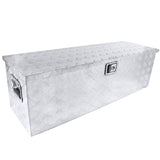 Coolstuffguru 49"x 15"x 15" Truck Pickup Flat Aluminum Under Tool Box Tongue Trailer Storage